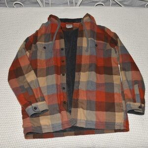 LL Bean Men’s Hooded Flannel